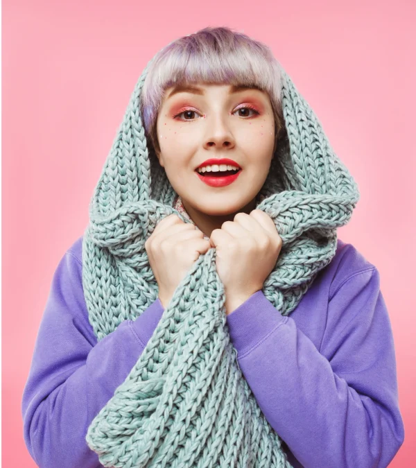Bufanda lana orgánica